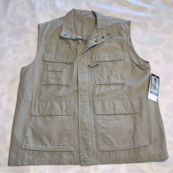 Columbia ROC II Fishing Vest Sz XXL New With Tags - Picture 1 of 9